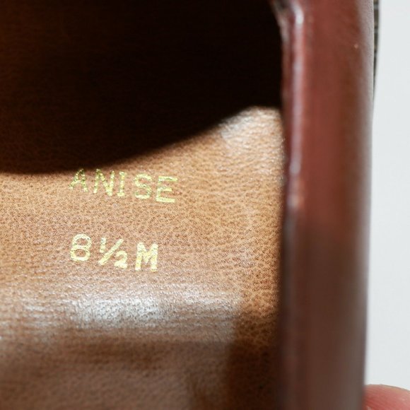 Ipanema Brazil Women Anise Loafer Slip On Size 8.5 Brown Leather Business Casual - Picture 11 of 12